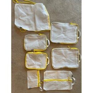 New Premium Compression Packing Cubes with See Through Mesh for Suitcase